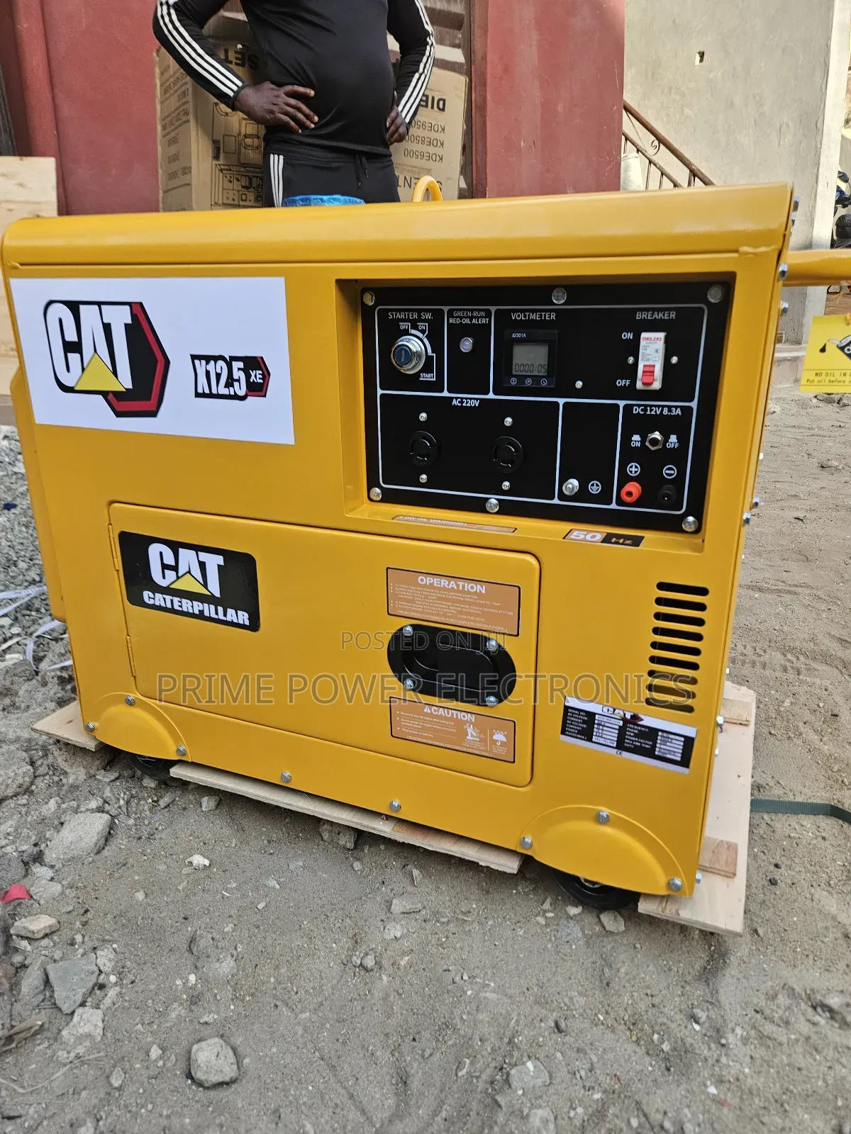 Cat 12kva Diesel Soundproof Generator