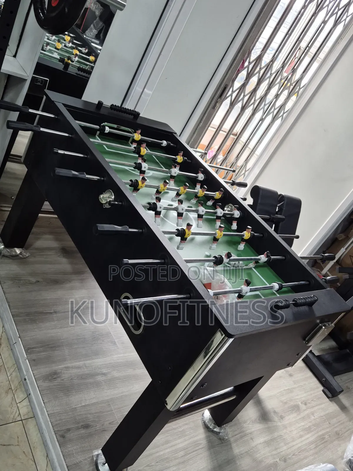 New 5ft Foosball Table – Strong Wood Frame, Chrome Rods