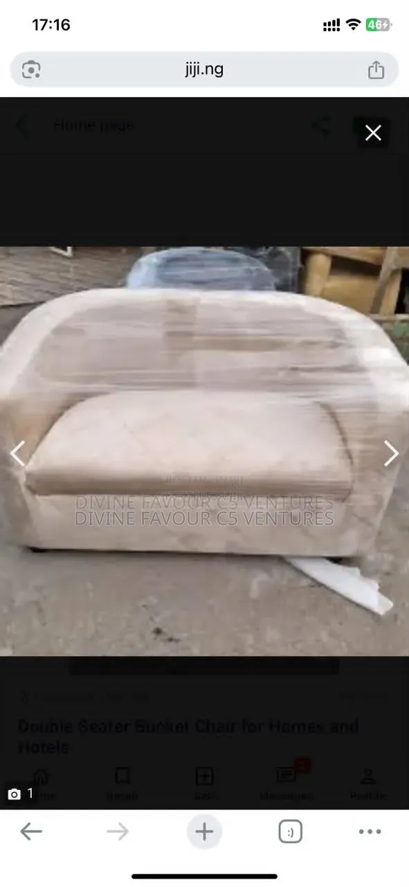 2 Seaters Bucket Chair