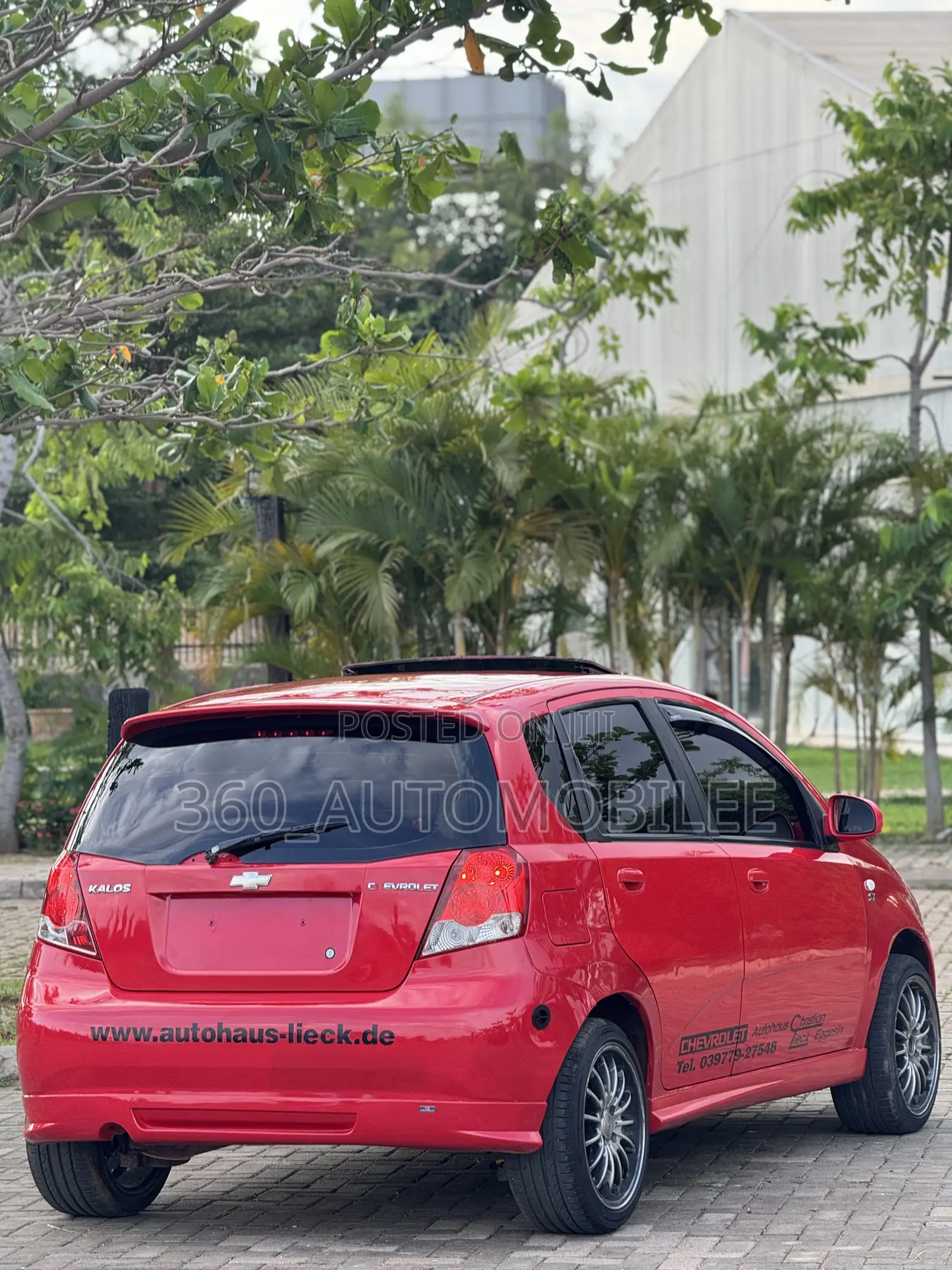 Chevrolet Kalos 2007 Red