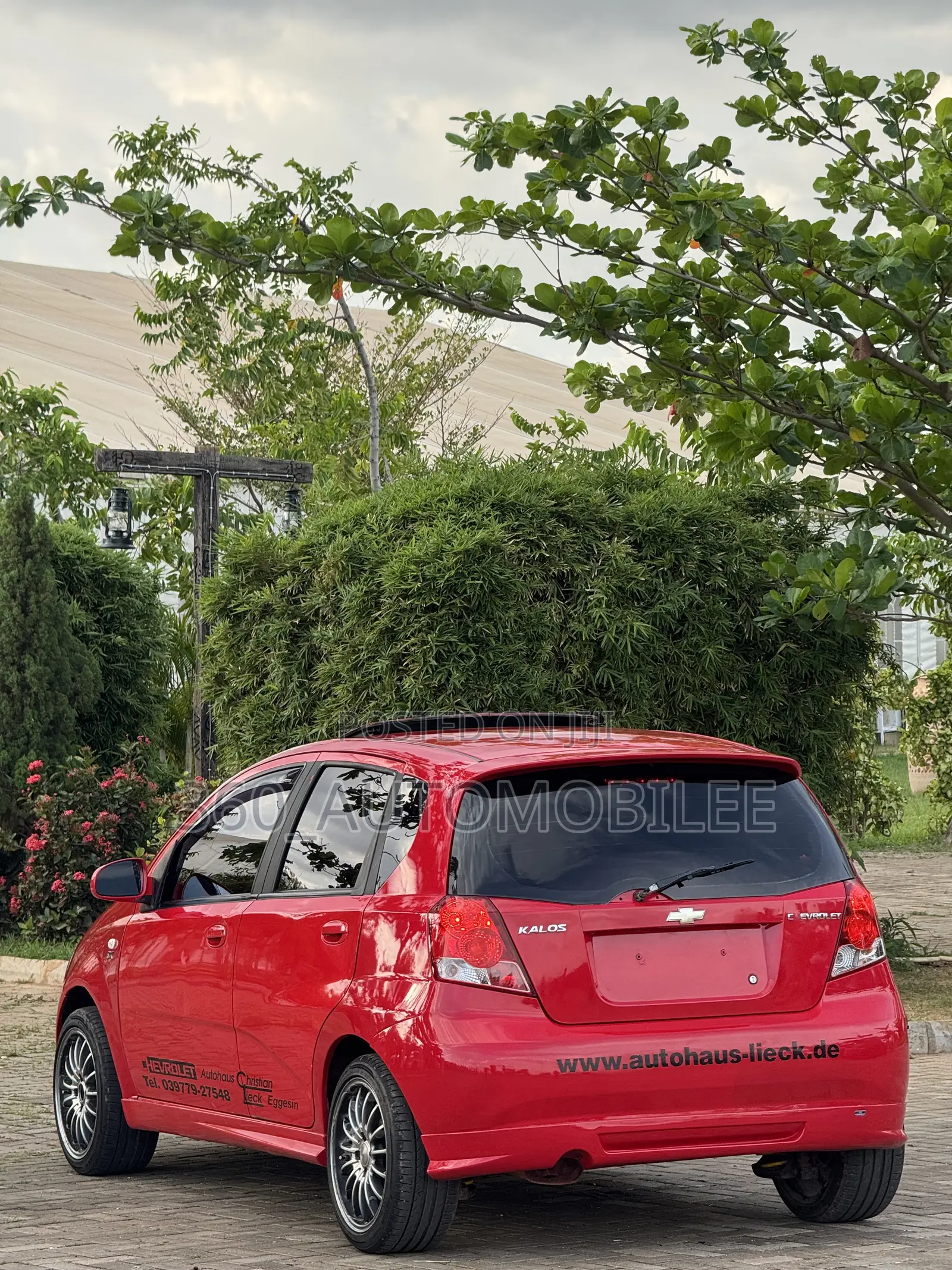 Chevrolet Kalos 2007 Red