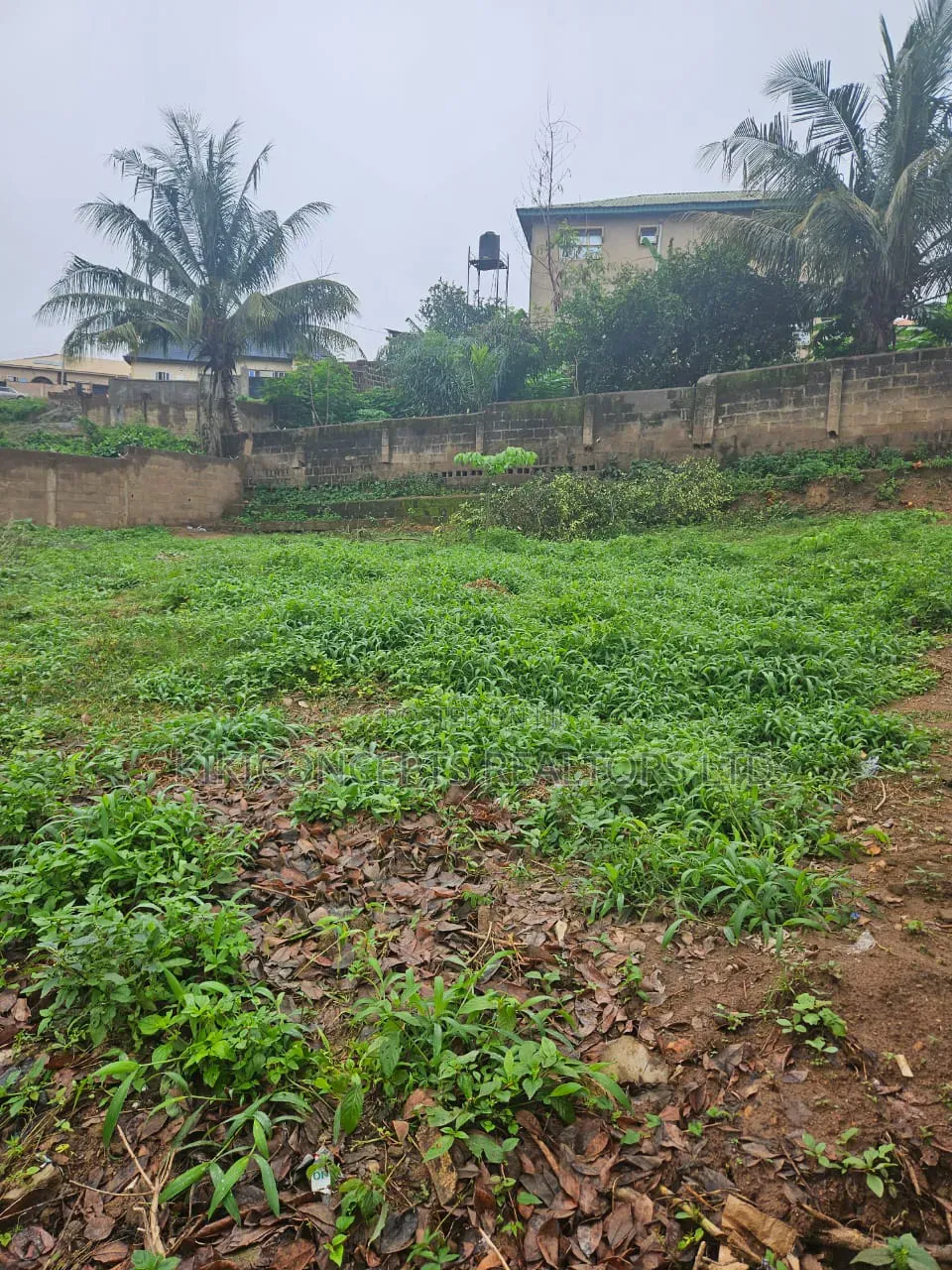 Above a Plot of Land Fully Fenced and Gated at Ayegoro