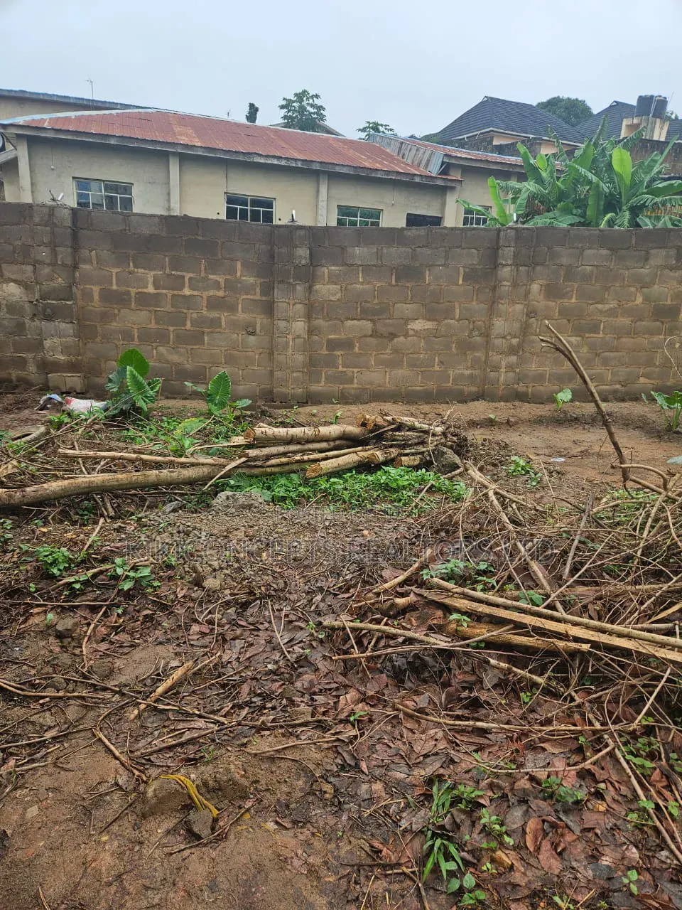 Above a Plot of Land Fully Fenced and Gated at Ayegoro