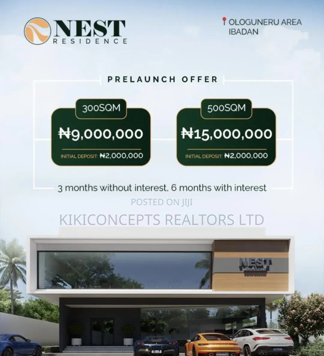 Land and Bungalows at Ologuneru Ibadan