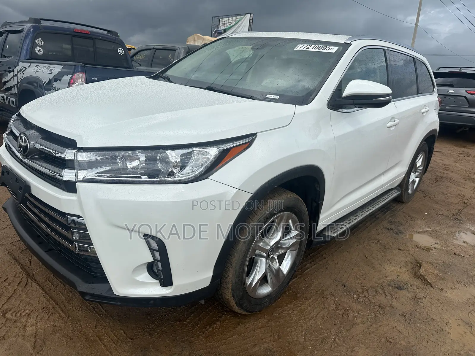 Toyota Highlander Limited 4x4 V6 (3.5L 6cyl 8A) 2018 White