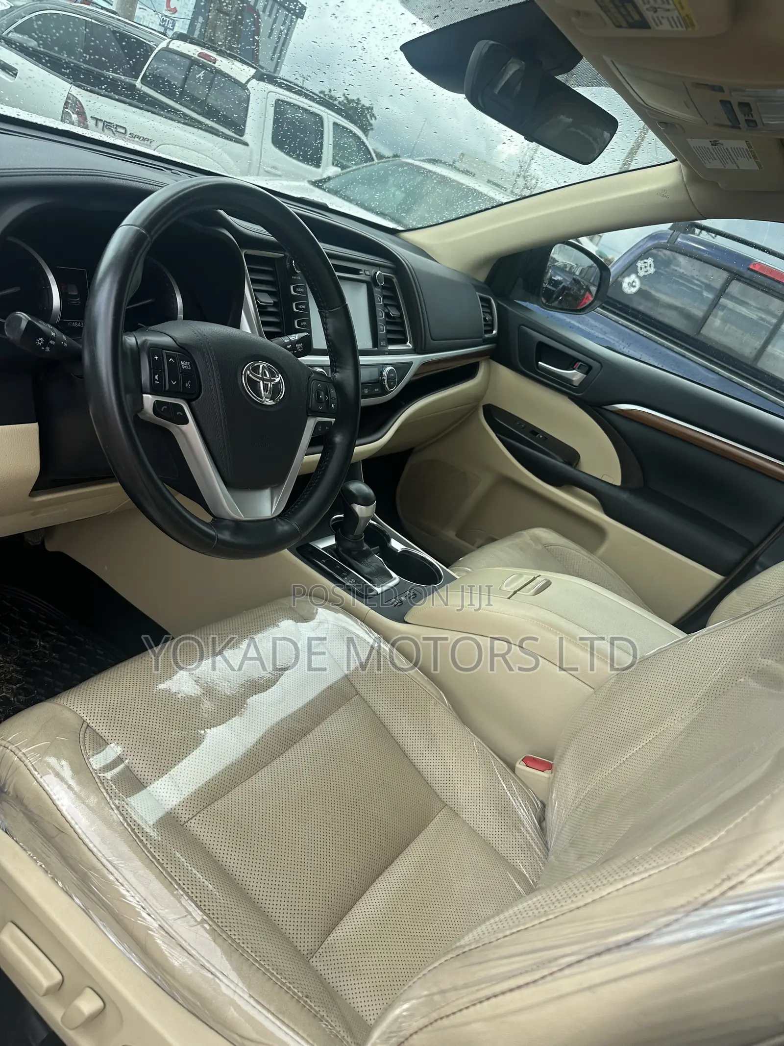 Toyota Highlander Limited 4x4 V6 (3.5L 6cyl 8A) 2018 White