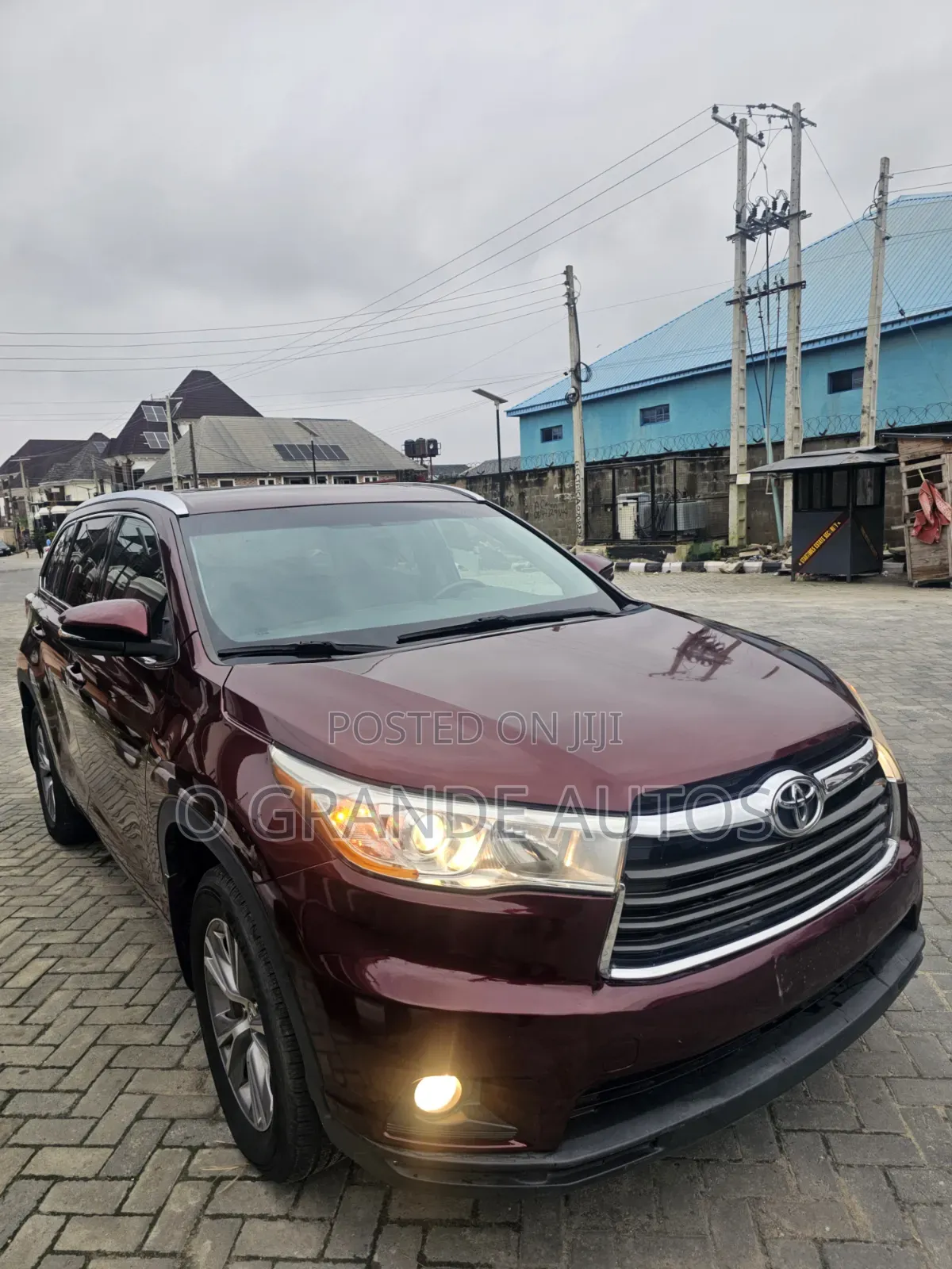 Toyota Highlander 2015 Burgundy