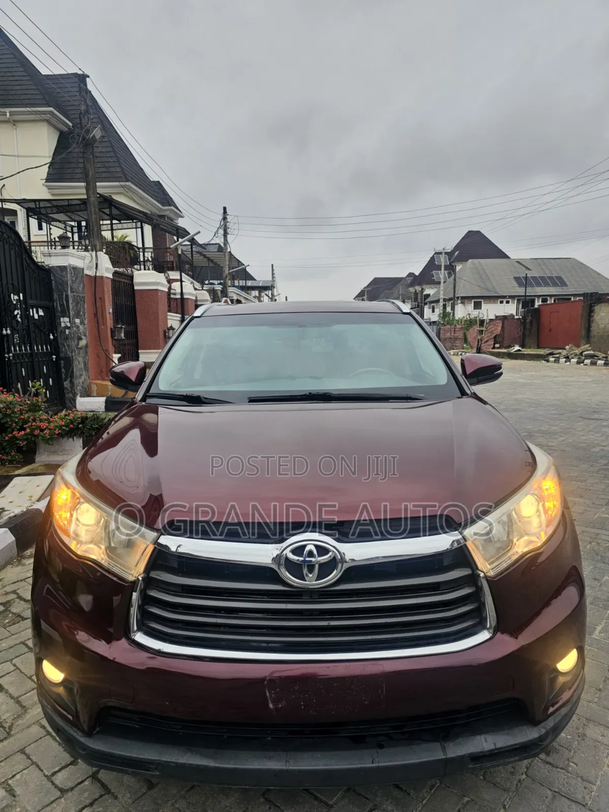 Toyota Highlander 2015 Burgundy