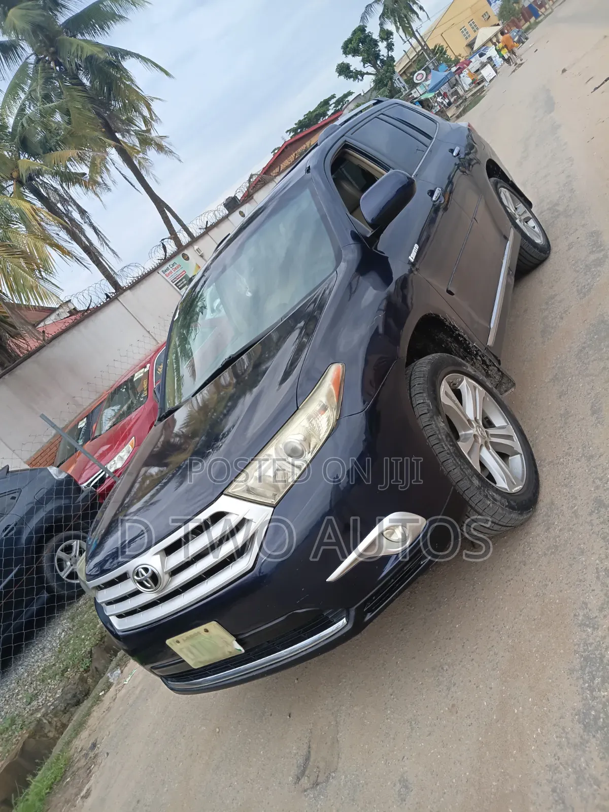 Toyota Highlander Limited 2012 Blue
