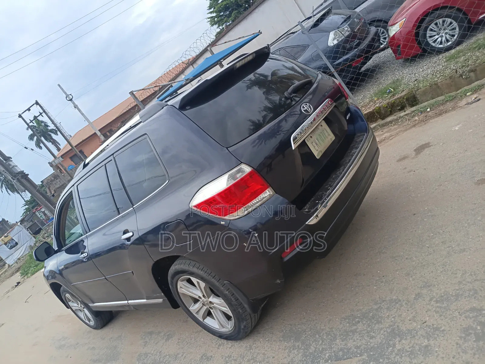 Toyota Highlander Limited 2012 Blue