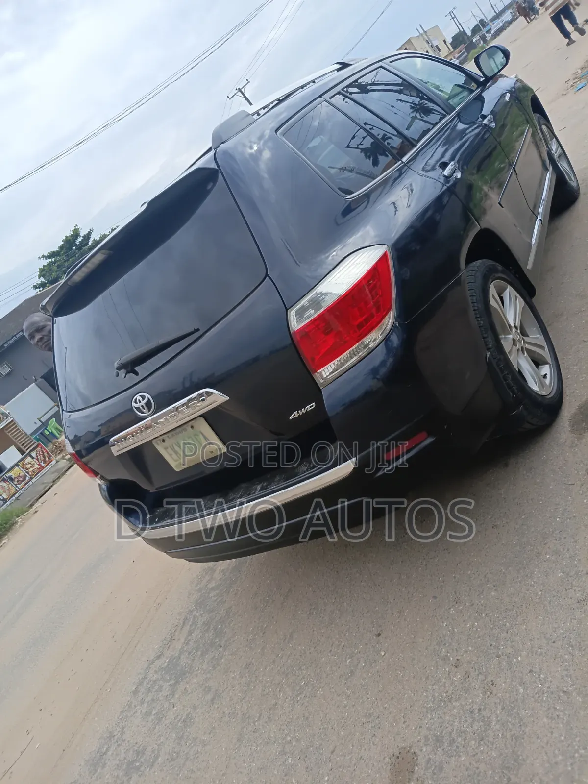 Toyota Highlander Limited 2012 Blue