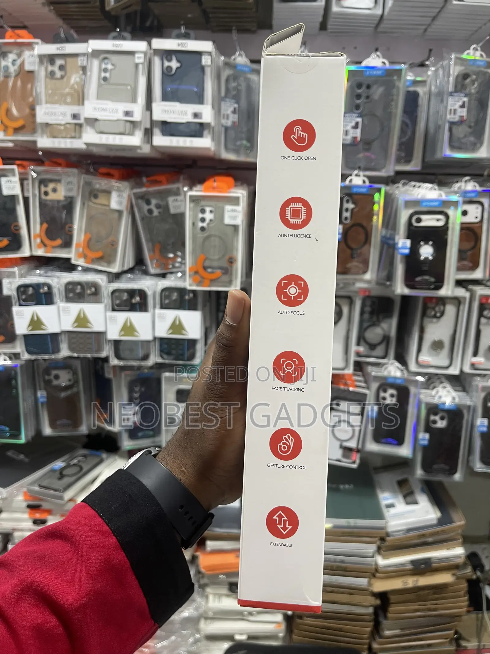 JMARY KT-299 AI Tracking Selfie Tripod