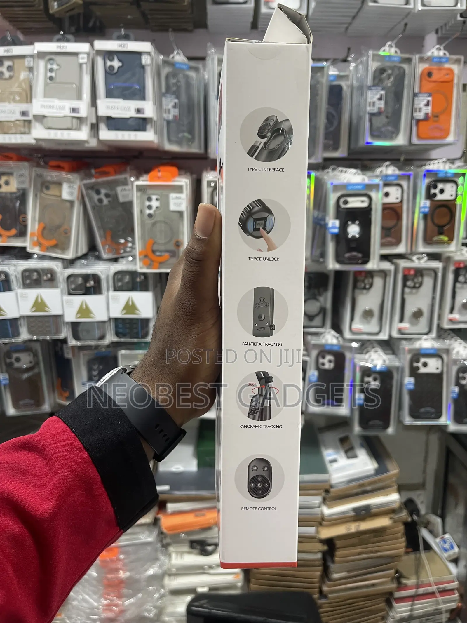 JMARY KT-299 AI Tracking Selfie Tripod