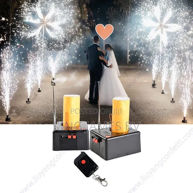 Professional 4 Cartridge Cold Spark Machine – Premium Stage Effect