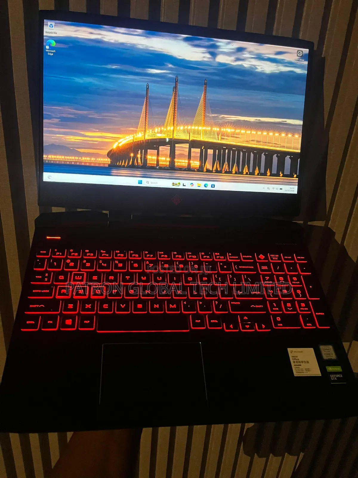 Laptop HP Omen 15t 16GB Intel Core i7 SSD 512GB