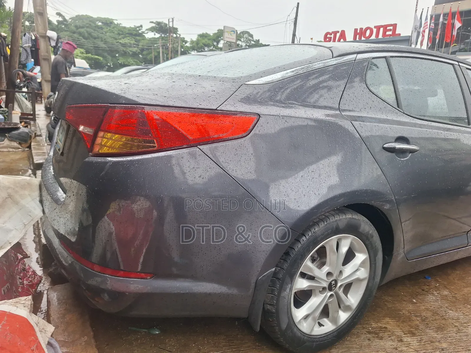 Kia Optima 2014 Gray