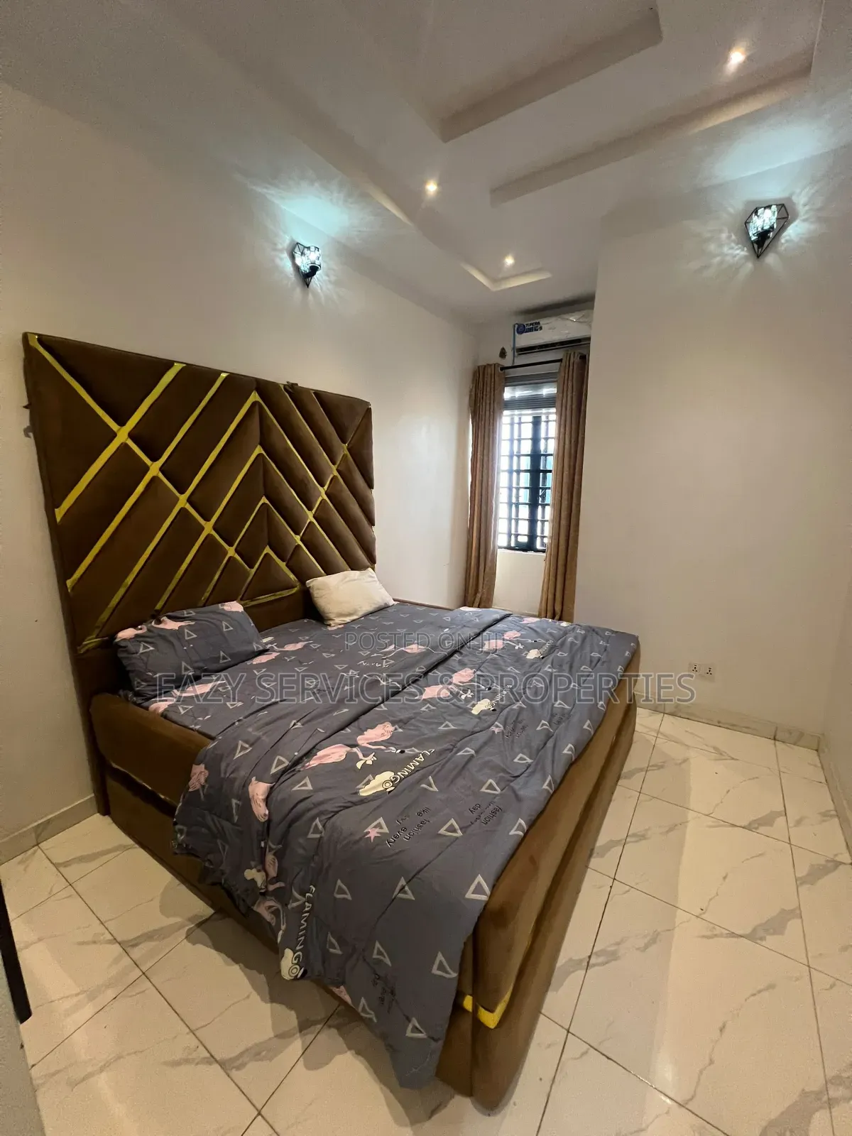 Furnished Studio Apartment in Gated And Secured, Chevron for rent