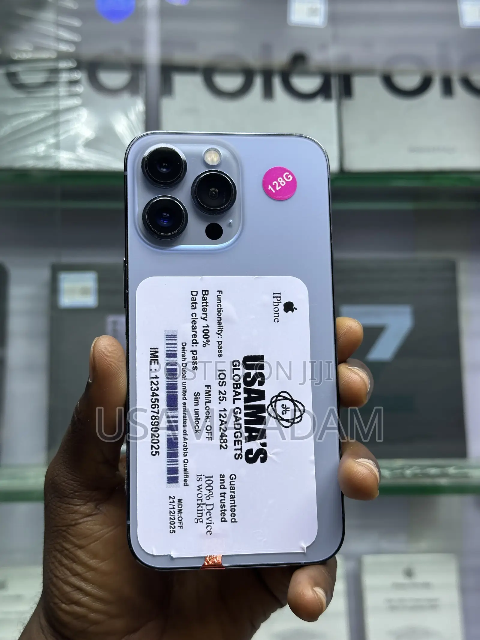 New Apple iPhone 13 Pro 128 GB Blue