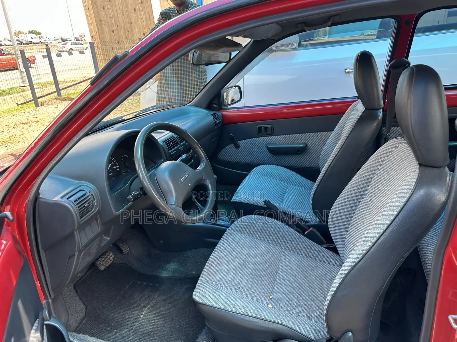 Toyota Starlet 1991 Red