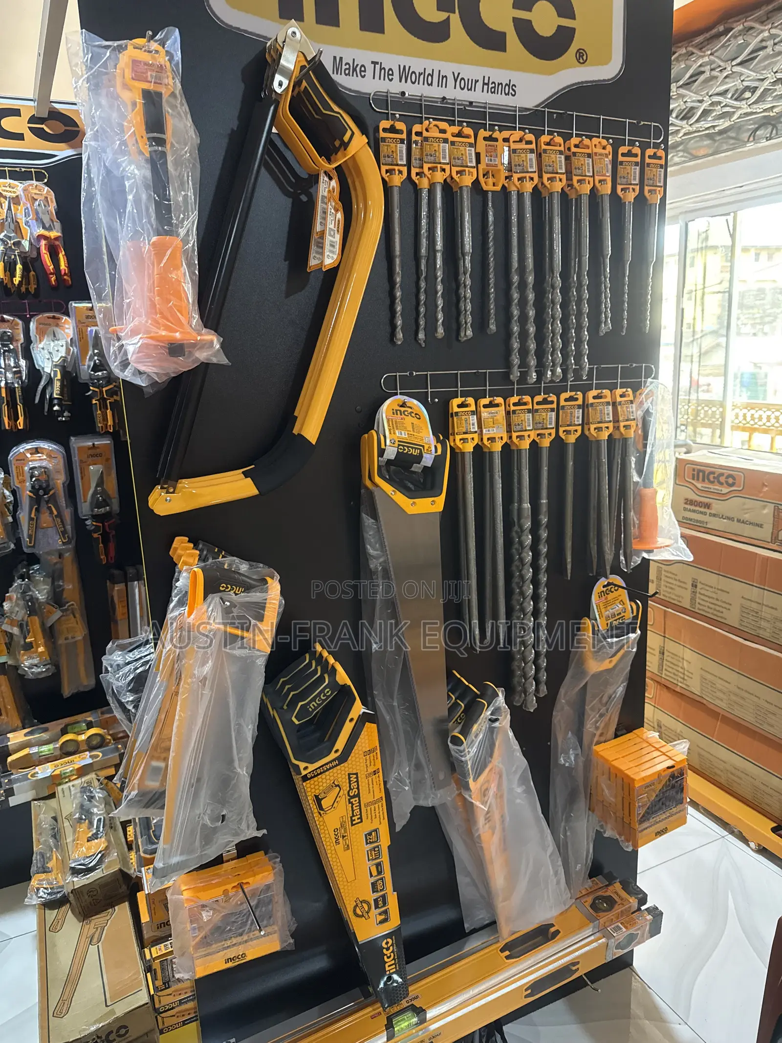 Ingco Brand Hand Tools and Accessories.