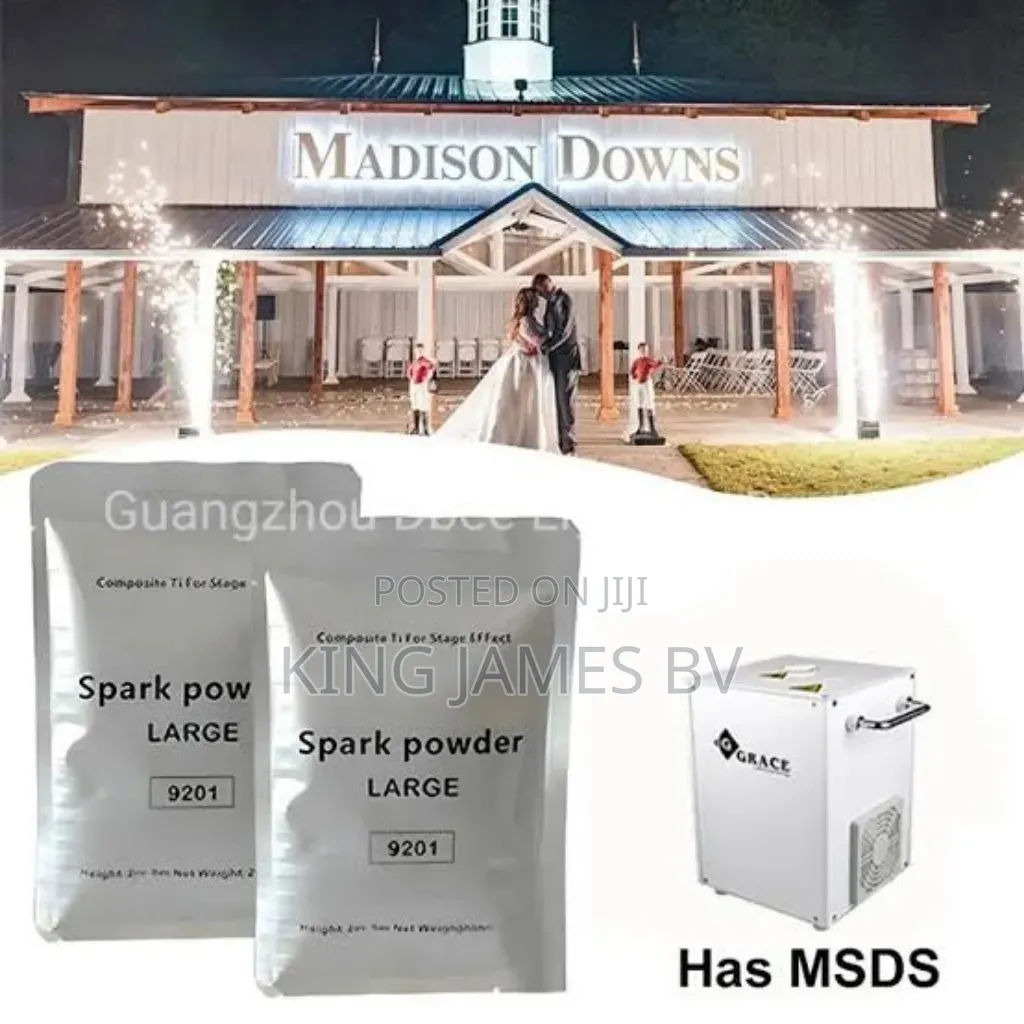 Titanium Spark Powder – Cold Spark Machine Consumable