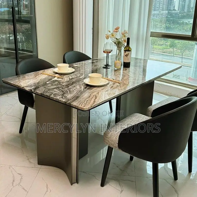 6 Seater Marble Dining