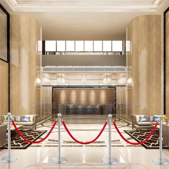 Bank Rope for Demarcation in Halls