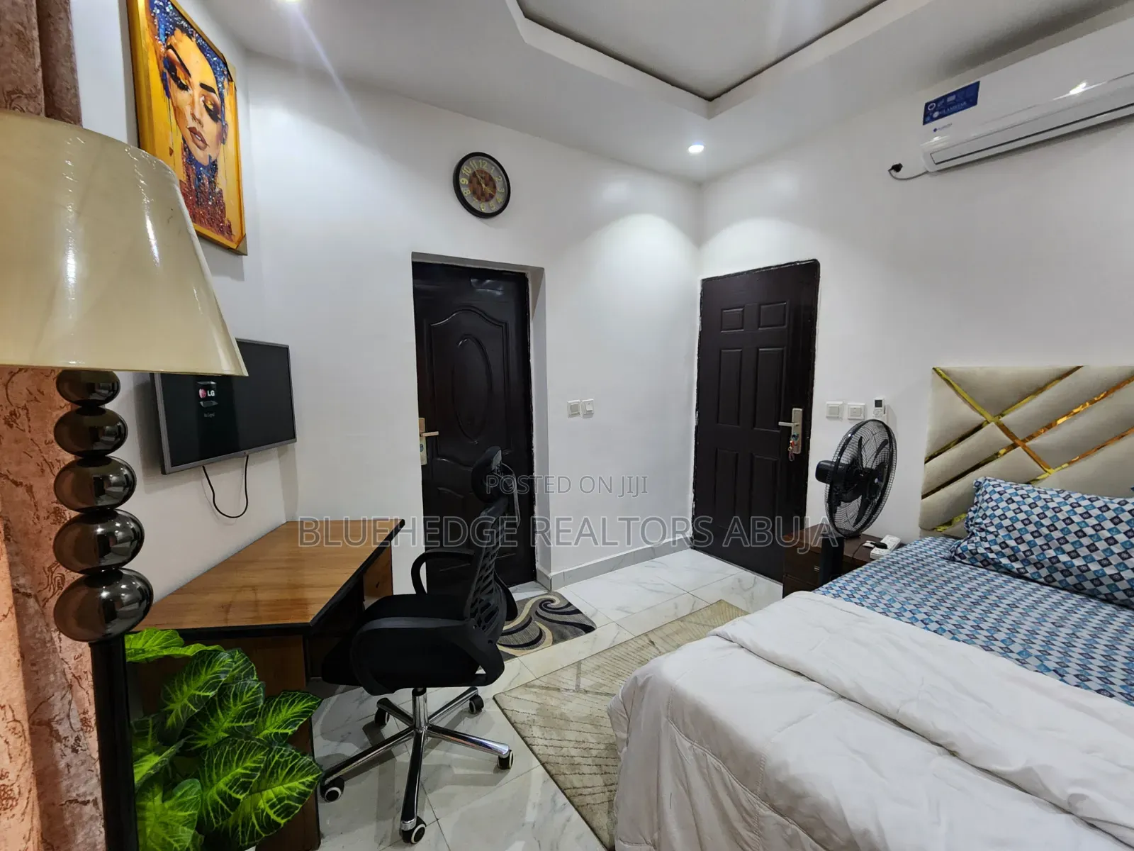 Furnished 1bdrm Apartment in Aravalli Hills, Mabushi for rent