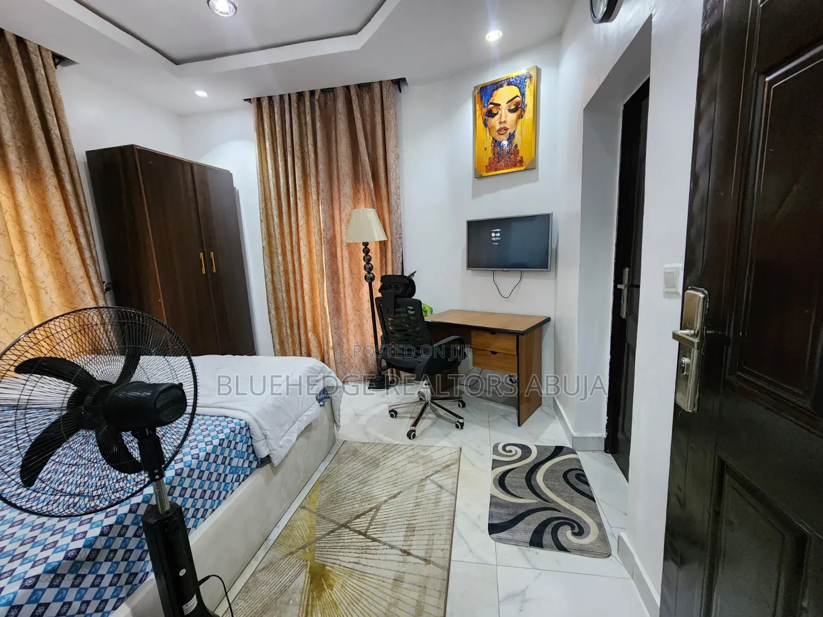 Furnished 1bdrm Apartment in Aravalli Hills, Mabushi for rent