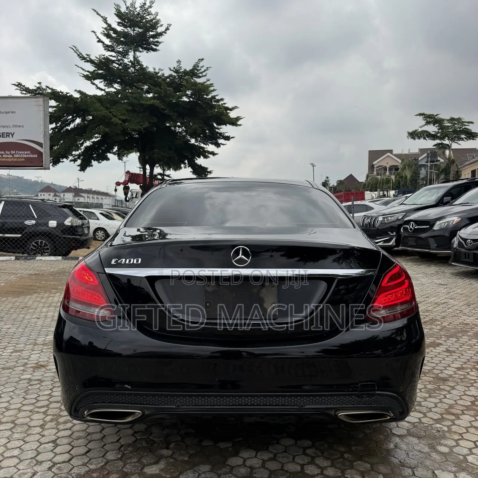 Mercedes-Benz C400 2016 Black