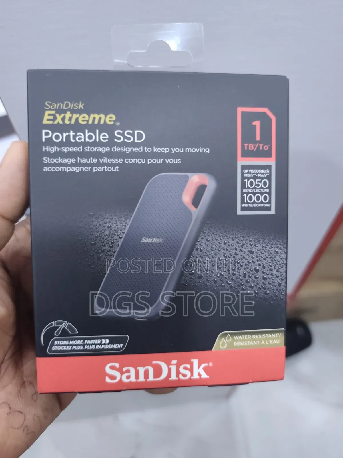 SanDisk Extreme Portable SSD 1tb 1050mbs