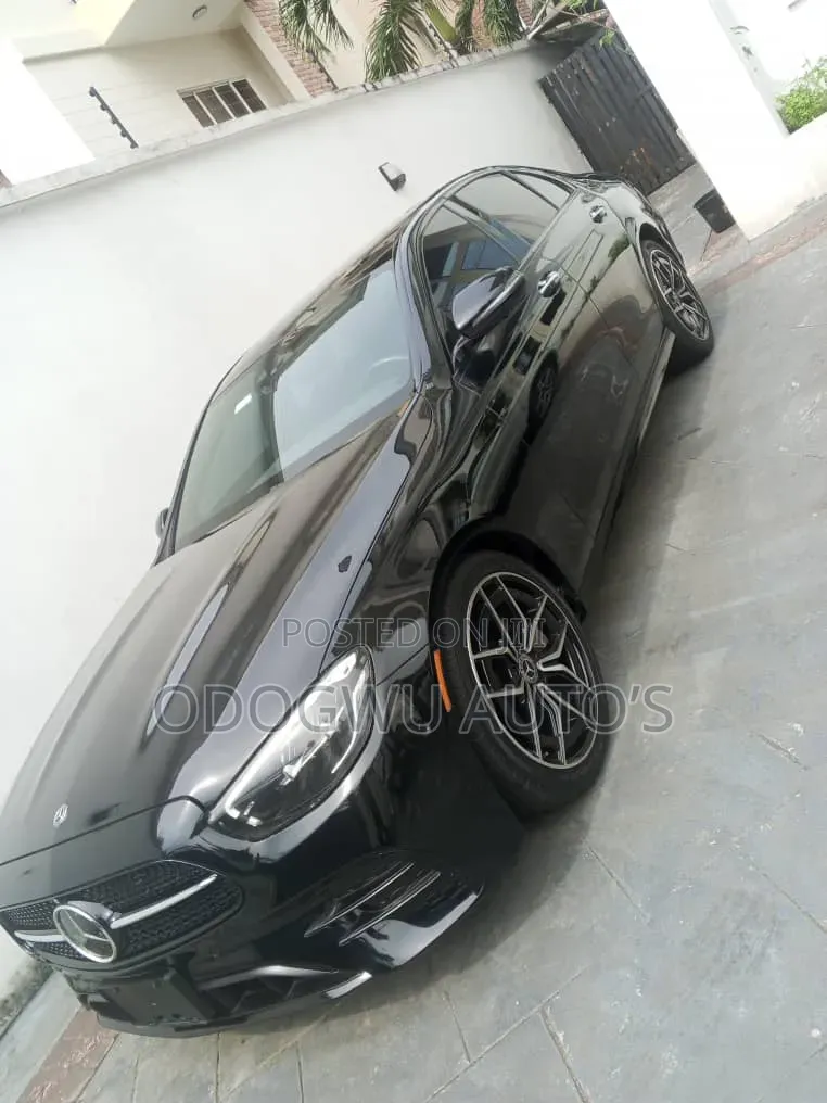 Mercedes-Benz E350 2021 Black