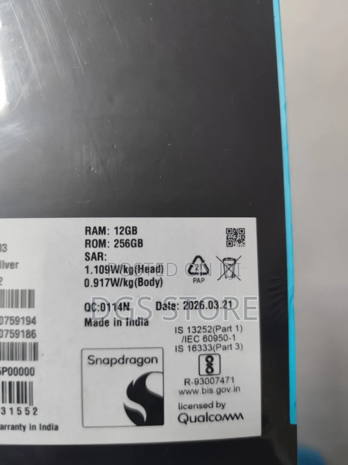 New OnePlus Nord 6 256 GB Silver