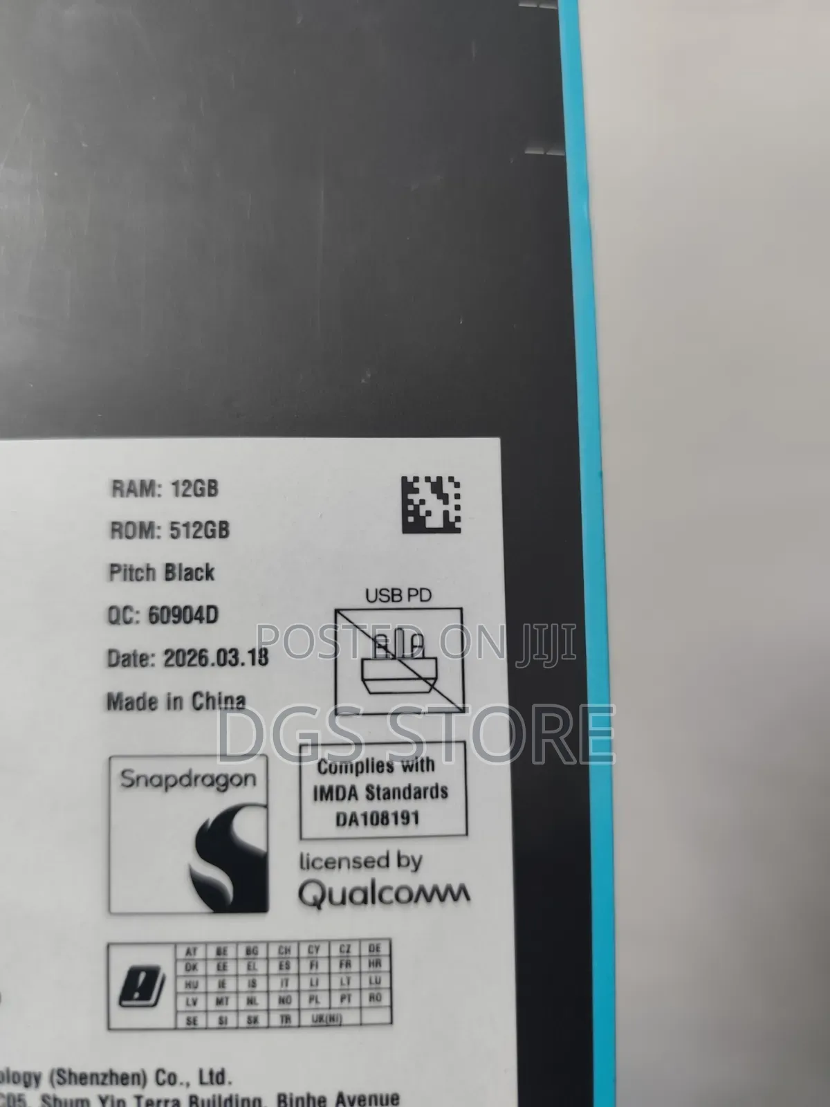 New OnePlus Nord 6 512 GB Black