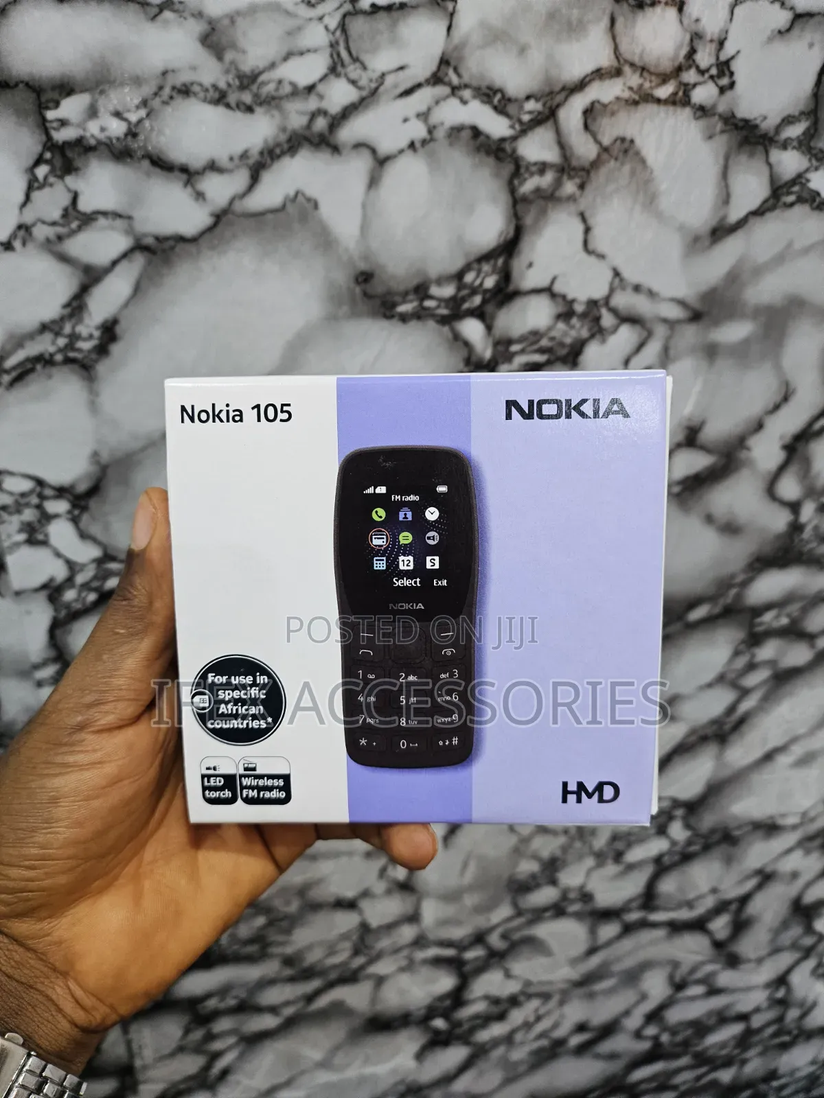 New Nokia 105 Black
