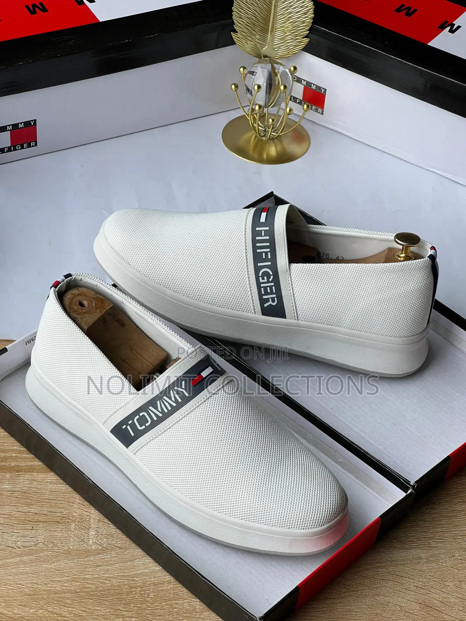 Tommy Hilfiger Men's Classic Slip on Sneakers