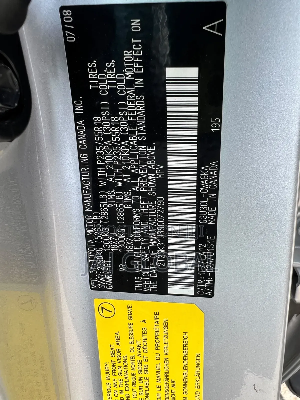 Lexus RX 2009 Silver