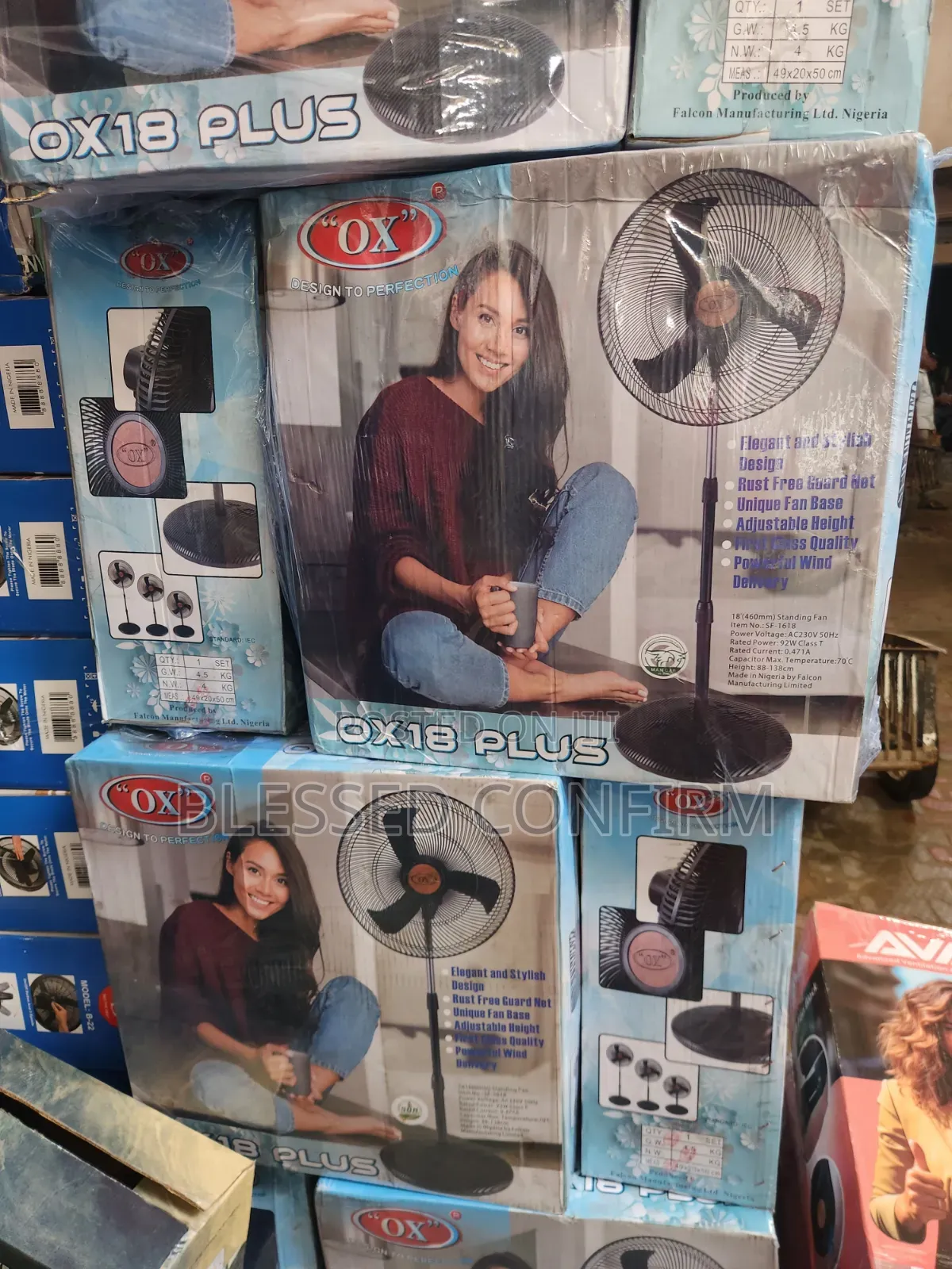 Original 18" Inches Standing Fan