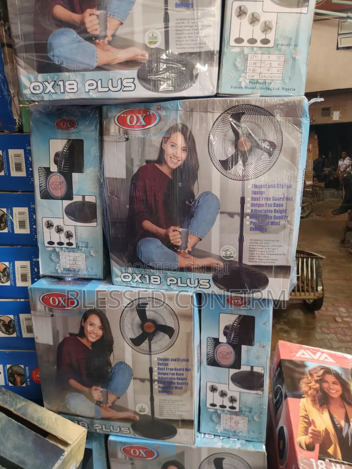 Original 18" Inches Standing Fan