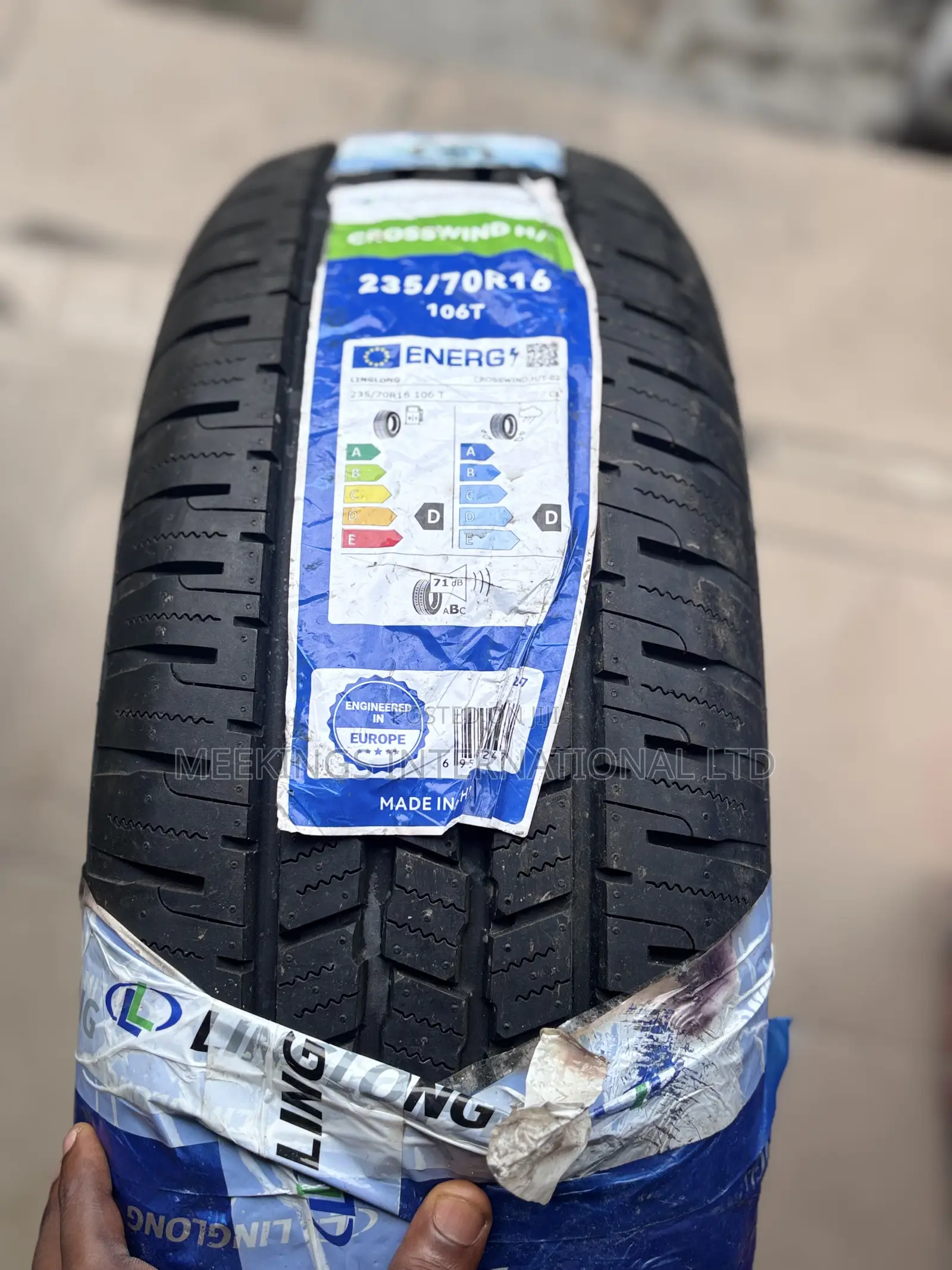 Brand New 235/70r16 LINGLONG Crosswind Tyre Current Date Available