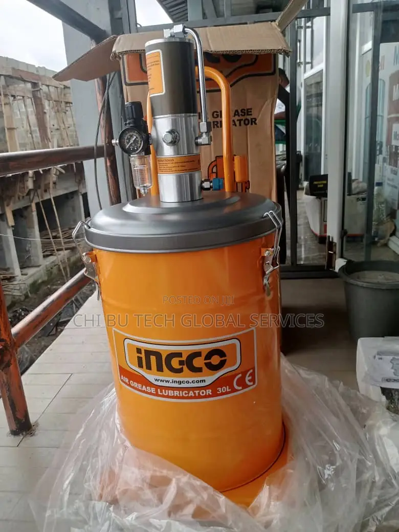 INGCO AGL02301 Air Grease Lubricator With a 30-Liter Capacity