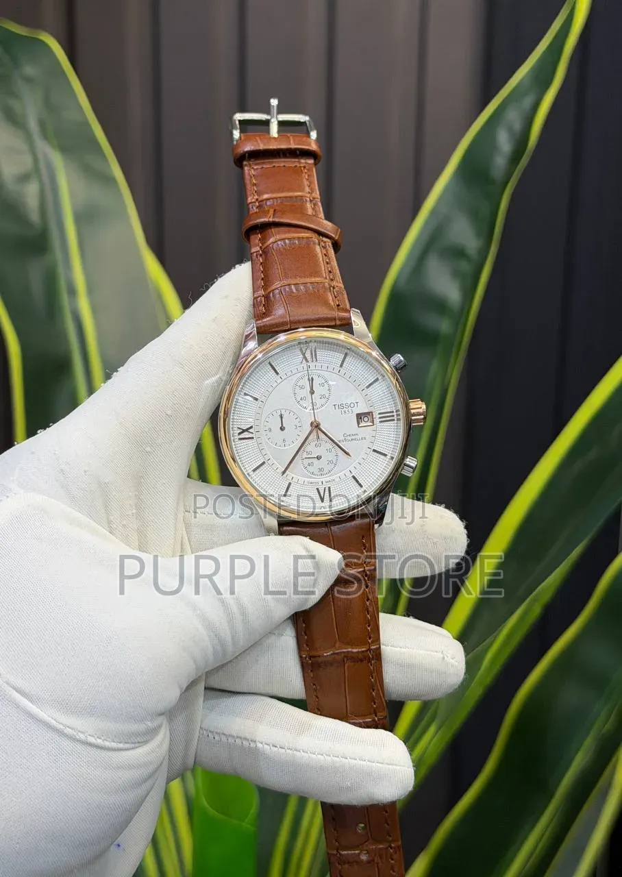 Tissot Leather Chronograph Watches