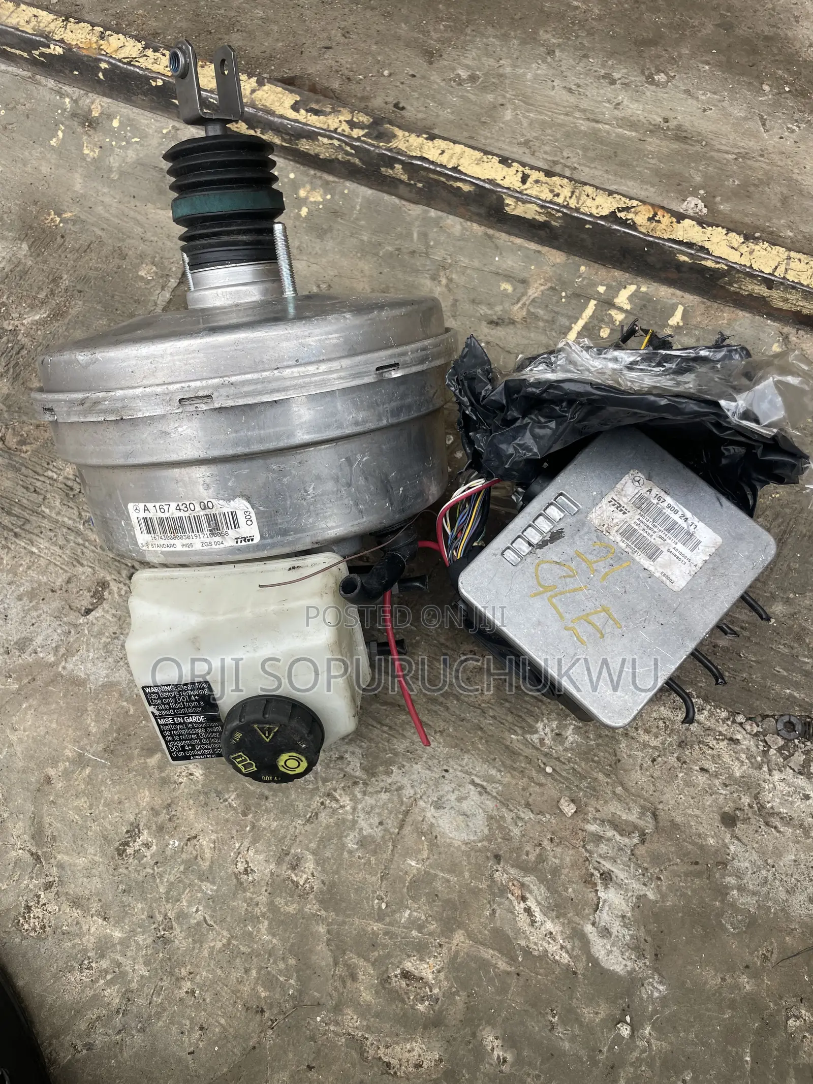 Mercedes Benz Complete Master Brake for 167 and 166