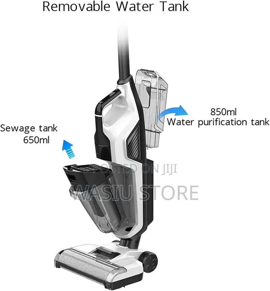 Battery Powered All-in-One Cordless Wet Dry Vacuum Cleaner Mop
