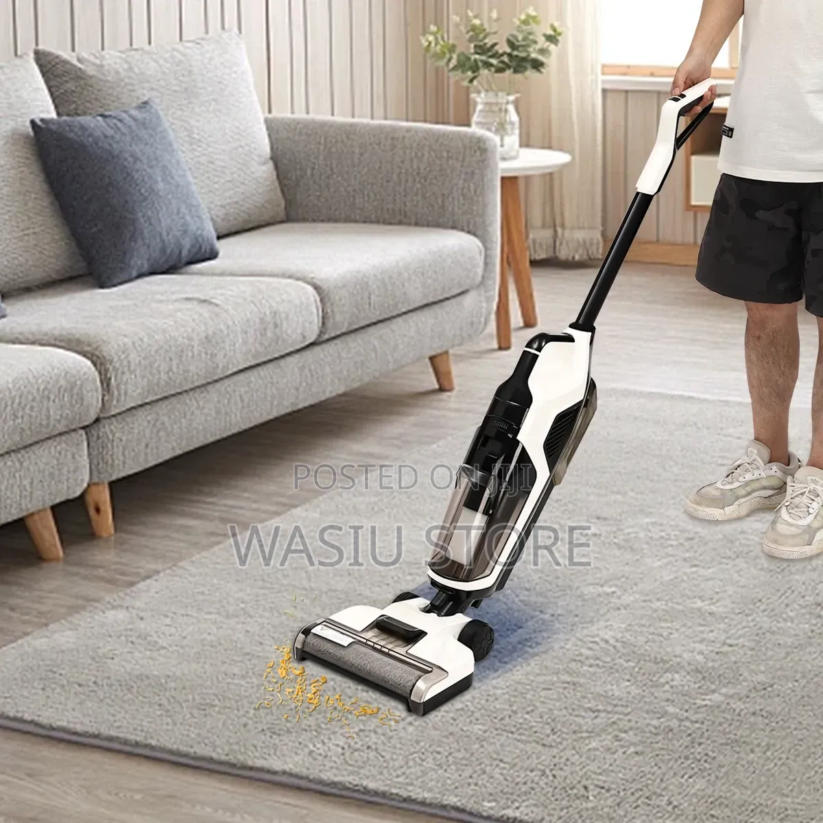 Battery Powered All-in-One Cordless Wet Dry Vacuum Cleaner Mop