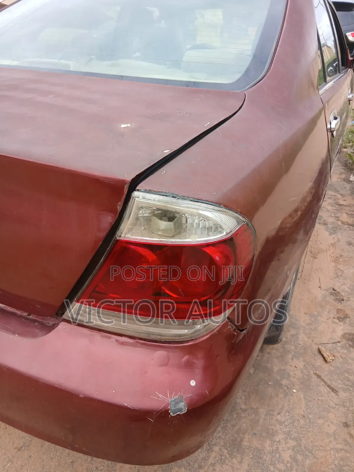 Toyota Camry 2004 Red