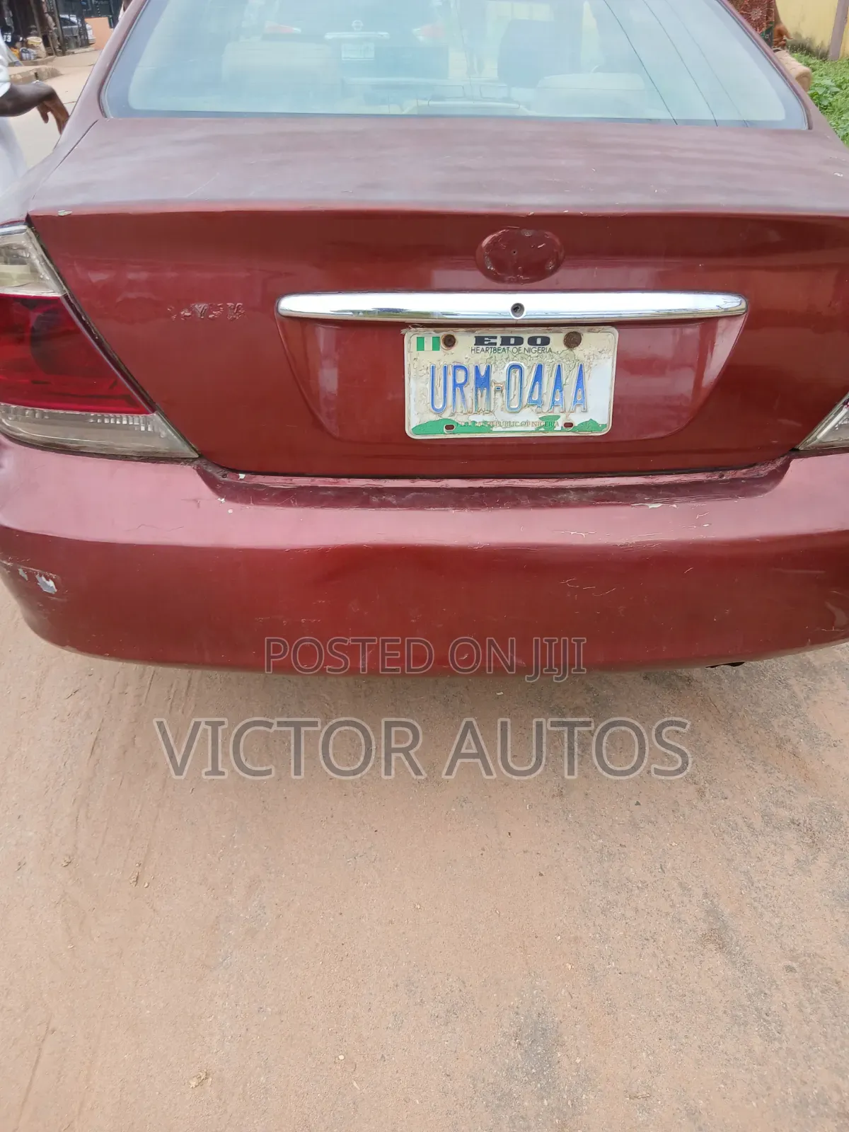Toyota Camry 2004 Red