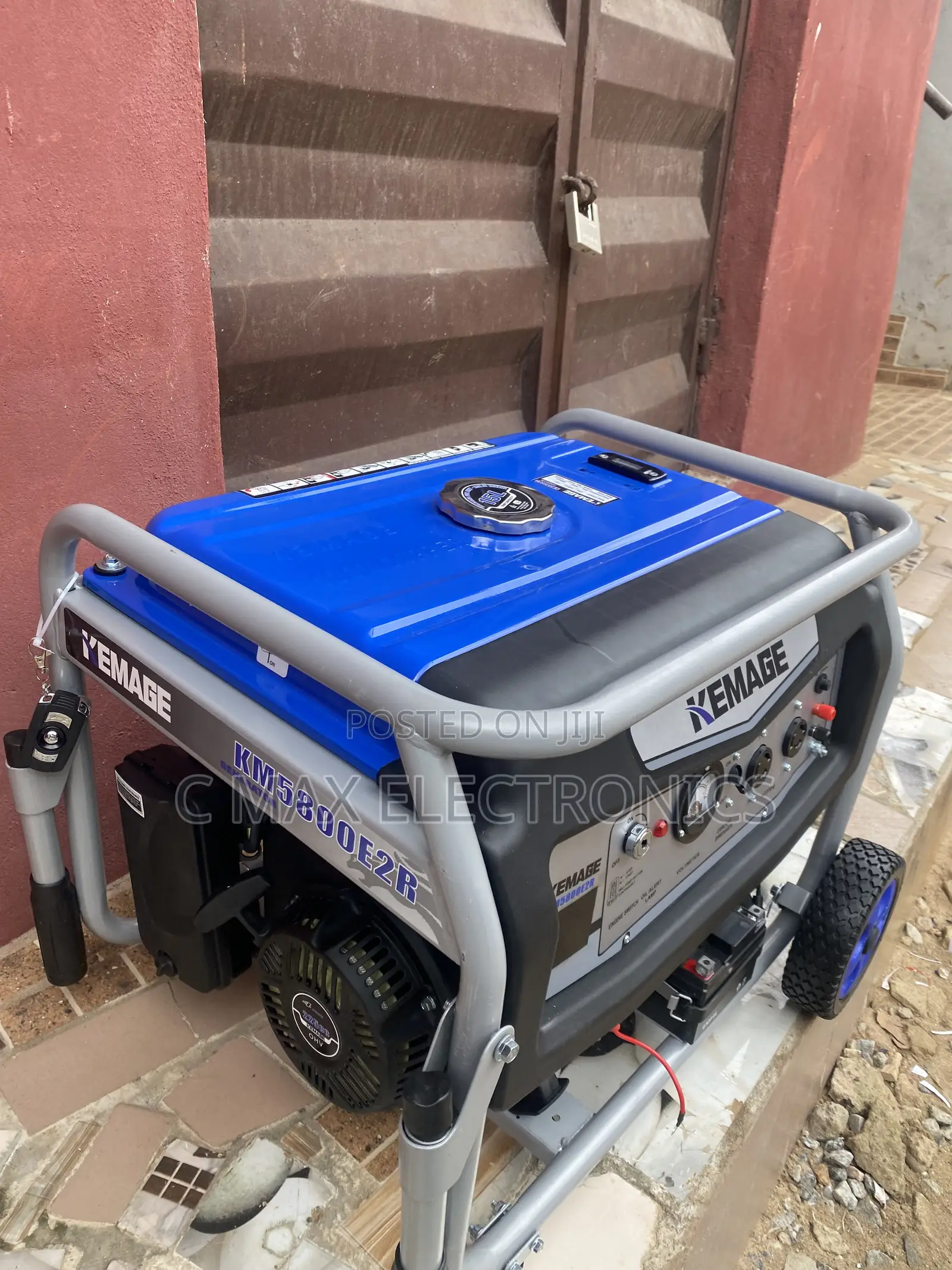 Kemage 5.5kva Remote Petrol Generator 100% Copper Coil With Warranty