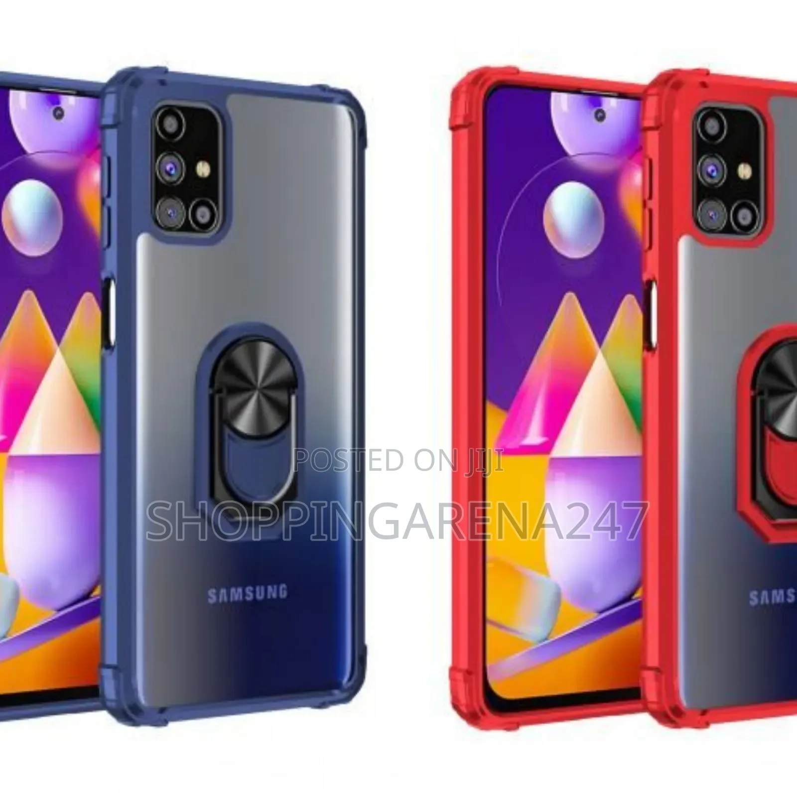 Samsung Galaxy M31s Rugged Transparent Back Case