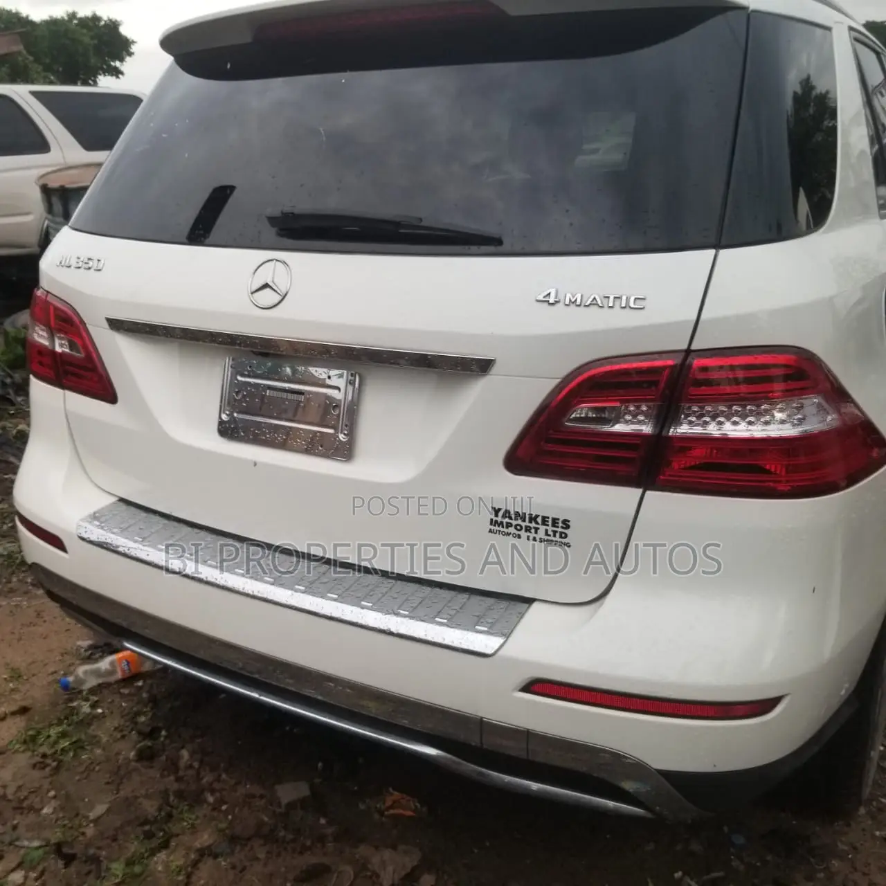 Mercedes-Benz M Class ML 350 4Matic 2012 White